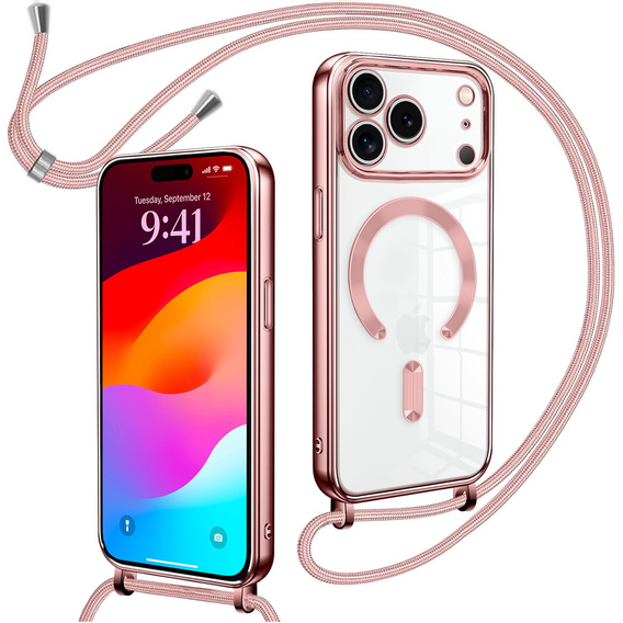 Etui Electro MagSafe ze smyczą do iPhone 17 Pro Max