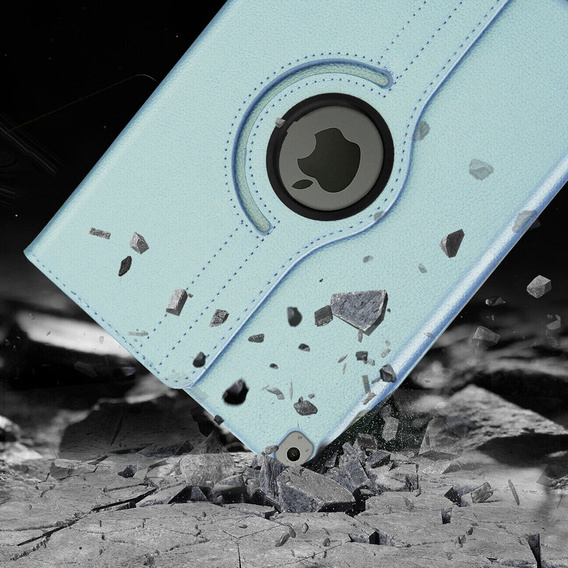 Etui do iPad 11" 2025 A16 (11 gen.) / iPad 10.9" 2022 (10 gen.), Obrotowe 360, niebieskie