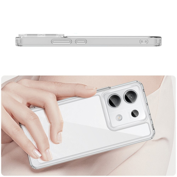 Etui do Xiaomi Redmi Note 13 Pro 5G, Fusion Hybrid, przezroczyste