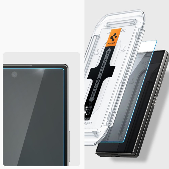 SPIGEN Szkło Hartowane do Samsung Galaxy Z Fold 6 , Glas.TR EZ Fit (2 sztuki)