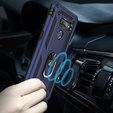 Etui pancerne do LG K50S, Nox Case Ring, granatowe