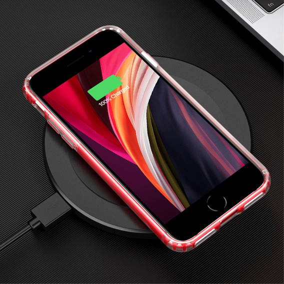 Etui do MagSafe do iPhone 7/8/SE 2020/SE 2022, Hybrid Case, Clear