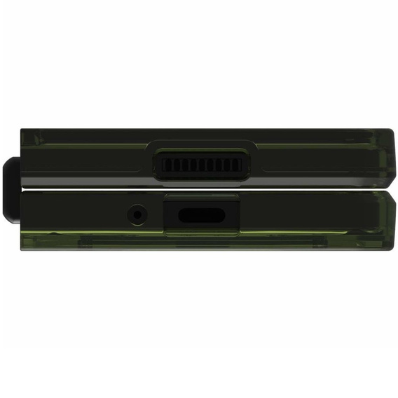 Etui Urban Armor Gear do Galaxy Z Fold 5 5G, Plyo MagSafe, przezroczyste / zielone
