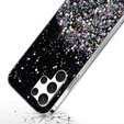 Etui do Samsung Galaxy S22 Ultra 5G, Glittery, czarne