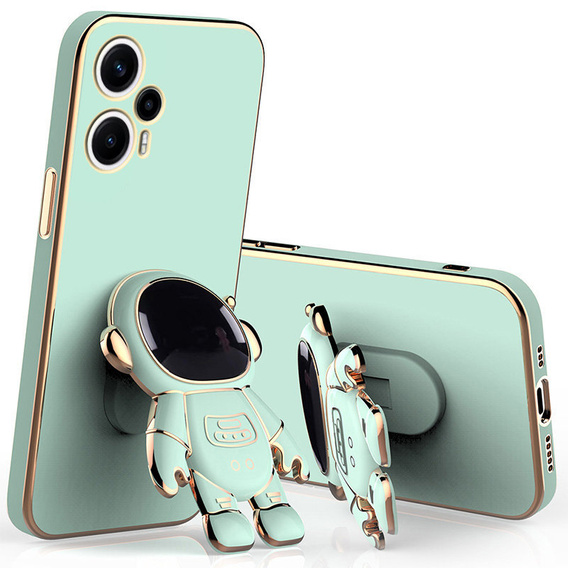 Etui do Xiaomi Poco F5, Astronaut, zielone