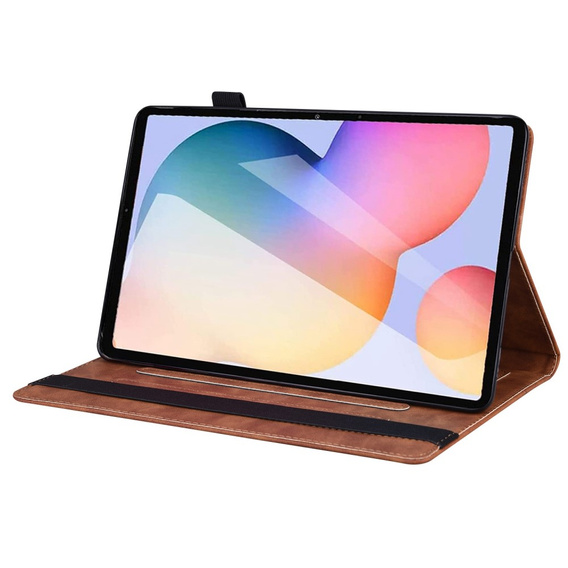 Etui do Samsung Galaxy Tab S6 Lite 10.4" 2020/2022/2024, Classic, z miejscem na rysik, brązowe