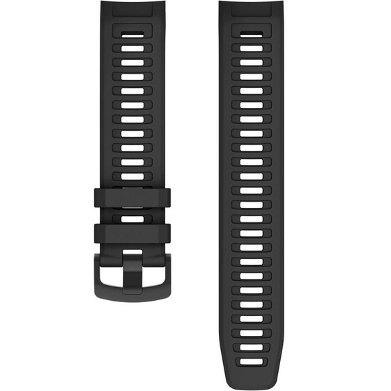 Pasek Silikonowy do Garmin Instinct / Instinct 2, Czarny