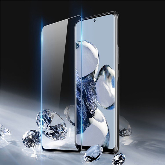 Szkło Hartowane DUX DUCIS do Xiaomi 12T / 12T Pro, pełne na cały ekran z czarną ramką, szybka
