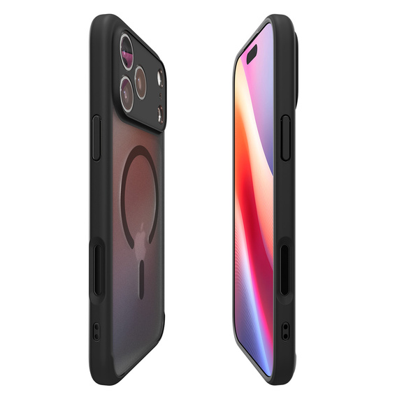 Etui Spigen Ultra Hybrid Mag MagSafe do iPhone 17 Pro Max, Frost Black