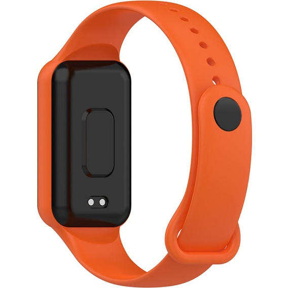 Pasek Silikonowy do Xiaomi Amazfit Band 7, Pomarańczowy
