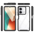 Etui do Xiaomi Redmi Note 13 5G, Shockproof, z folią, czarne