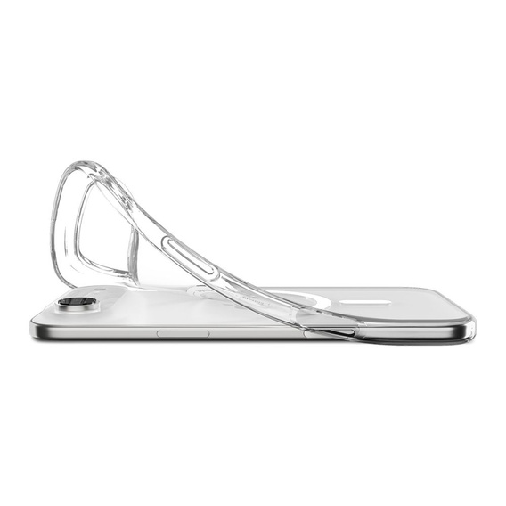 Etui Spigen do iPhone 17 Air, Liquid Crystal Mag MagSafe, Clear/White