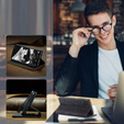 Etui CASEME do Samsung Galaxy M33 5G, Leather Wallet Case, czarne