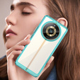 Etui do Realme 11 Pro 5G / 11 Pro+ 5G, Fusion Hybrid, przezroczyste / niebieskie