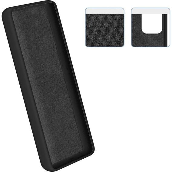 Etui do Motorola Edge 40 5G, Silicone Lite, czarne