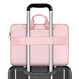 Tech-Protect Pocket Bag, Etui Torba do laptopów 15-16 cali, Różowa