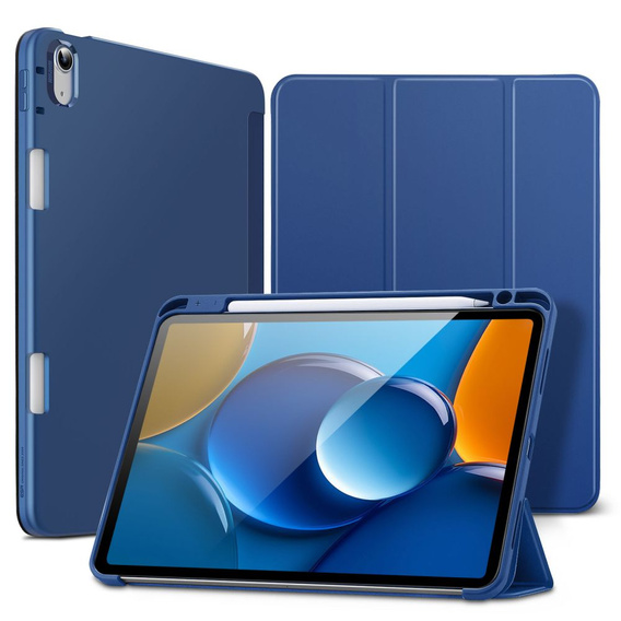 Etui do iPad Air 11" 2025/2024 (7/6 gen.) / Air 10.9" 2022/2020 (5/4 gen.), ESR Rebound Pencil, Niebieskie
