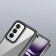 Etui do Oppo A80, Fusion Hybrid, przezroczyste / czarne