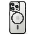 Etui Ringke do iPhone 15 Pro, Fusion Bold MagSafe, matowe przezroczyste / czarne