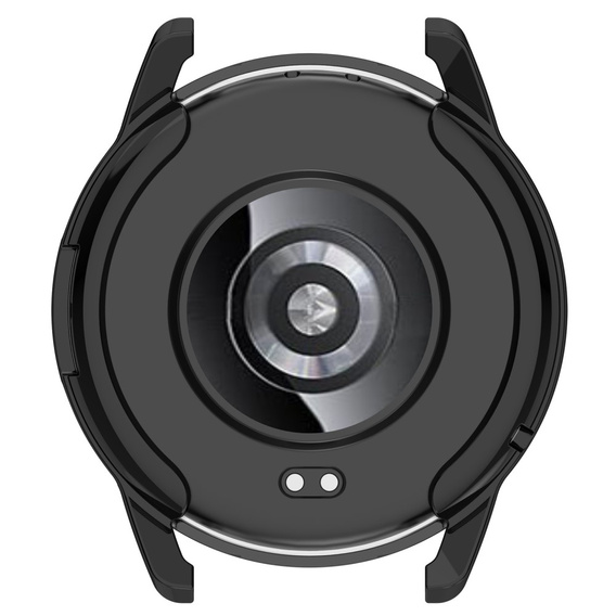 2w1 Etui z Osłoną na ekran do Xiaomi Watch S3, Czarne