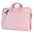 Tech-Protect Pocket Bag, Etui Torba do laptopów 15-16 cali, Różowa