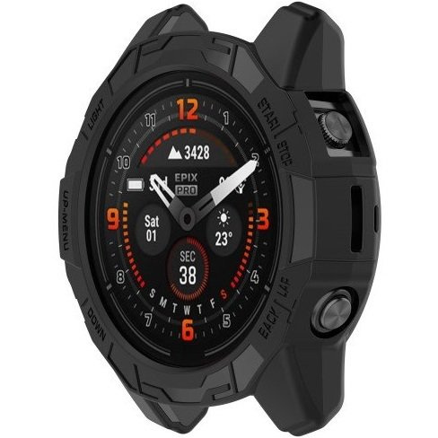 Etui Obudowa do Garmin Fenix 7X/7X Pro/Epix Pro Gen 2 51mm, Czarne