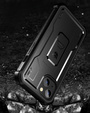 Etui pancerne do iPhone 13 / 14, Dexnor Full Body, czarne