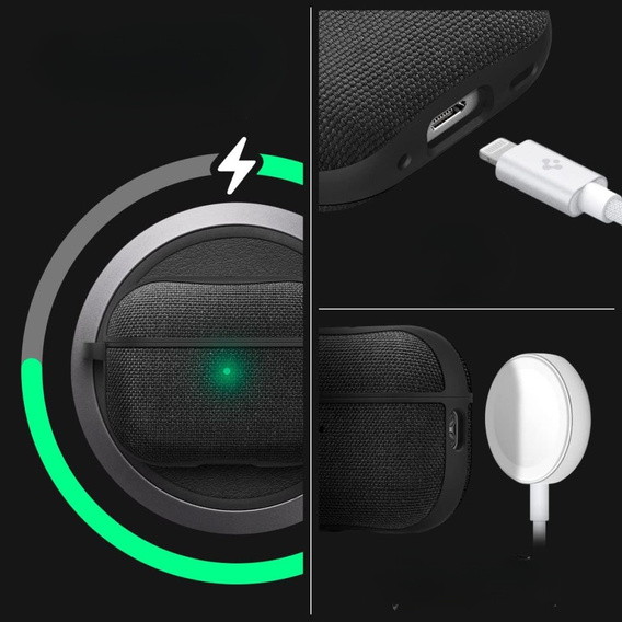 SPIGEN Etui na Słuchawki Airpods Pro 1 / 2, Urban Fit, Black