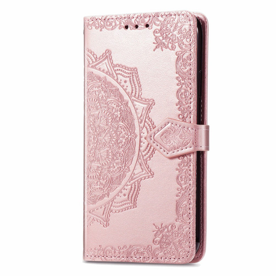 Etui z klapką do Motorola Moto G24 / G24 Power / G04, Mandala, różowe
