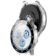 2w1 Etui + Szkło Hartowane do Huawei Watch GT 5 46mm, Przezroczyste