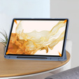Etui do Samsung Galaxy Tab S10+ Plus, Smartcase z miejscem na rysik, fioletowe