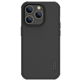 Etui NILLKIN do iPhone 14 Pro Max, Super Frosted Shield, czarne