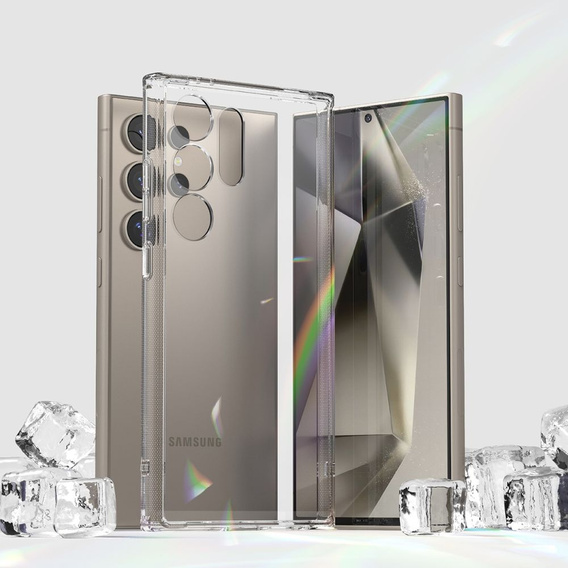 Etui Ringke do Samsung Galaxy S24 Ultra, Fusion, Przezroczyste