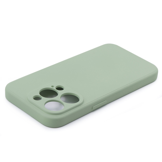 Etui do iPhone 15 Pro Max, Silicone Lite, zielone