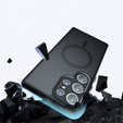 Etui ERBORD do Samsung Galaxy S24 Ultra, Matte Case, do MagSafe, czarne