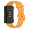 Pasek Silikonowy do Huawei Band 8 / Huawei Band 9 / Huawei Band 10, Żółty