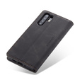 Etui CASEME do Huawei P30 Pro, Leather Wallet Case, czarne