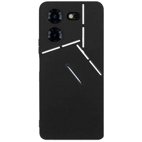 Etui cienkie do Tecno Pova 5 Pro, Slim, czarne