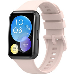 Pasek Silikonowy do Huawei Watch Fit 2, Różowy