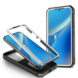 Etui pancerne do Samsung Galaxy A54 5G, CamShield Slide, białe / czarne