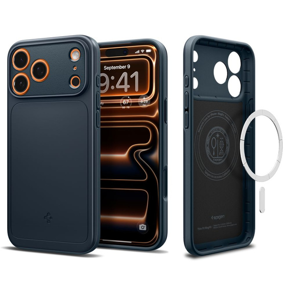 Etui Spigen Thin Fit Mag – z MagSafe do iPhone 17 Pro Max