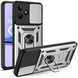 Etui pancerne do Realme C53 4G, CamShield Slide, srebrne