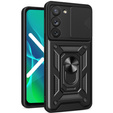 Etui pancerne do Samsung Galaxy S23, CamShield Slide, czarne