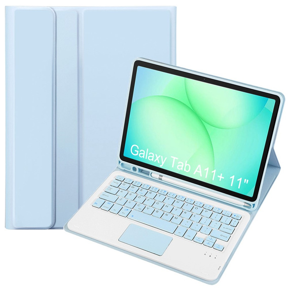 Etui z klawiaturą Bluetooth i touchpadem do Samsung Galaxy Tab A11+