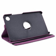 Etui do Samsung Galaxy Tab A9, Obrotowe 360, fioletowe