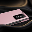 Etui z klapką do Samsung Z Fold5 5G, Smart View Wallet, różowe