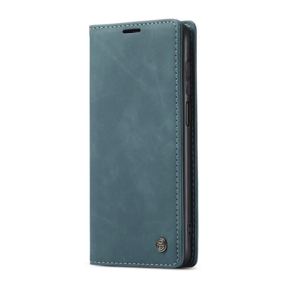 Etui CASEME do Xiaomi do Redmi Note 9s / 9 Pro, Leather Wallet Case, niebieskie