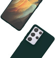 Etui ERBORD Silicon Lite do Samsung Galaxy S21 Ultra, Bottle Green