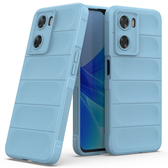 Etui do Oppo A57s, Gaming Shockproof, niebieskie