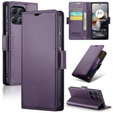 Etui ERBORD Glossy Litchi portfel z klapką do Motorola Moto G56 5G